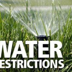 Watering Restrictions May 30, 2023