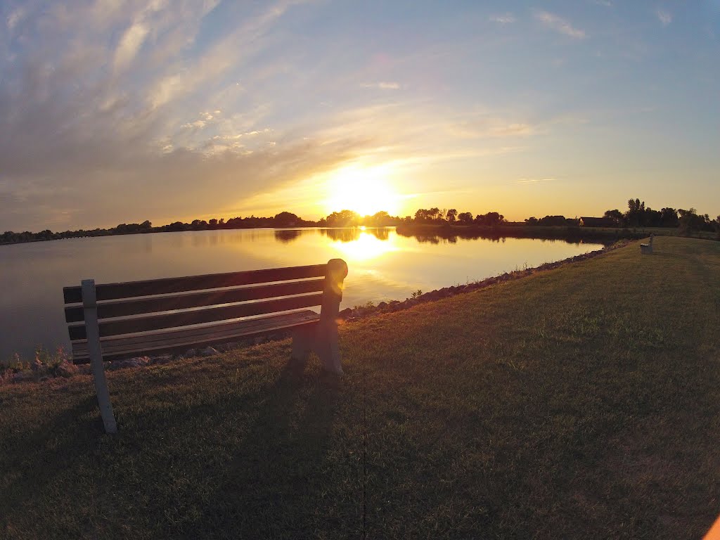 Sunset at Lake Farley